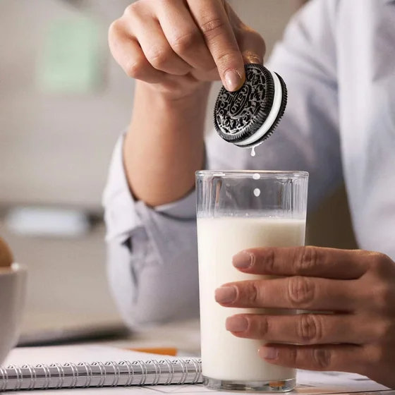 OREO served at home