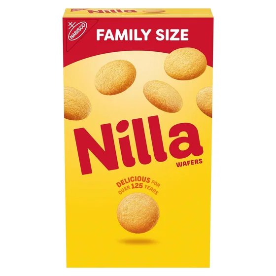 Nabisco NILLA Wafers Cookies, Family Size, 15 oz