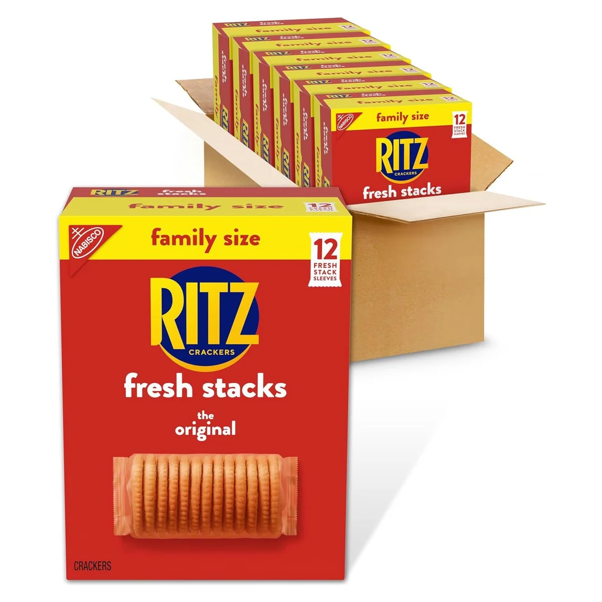 Nabisco RITZ Fresh Stacks Original Crackers, 72 cracker stacks, photo 1 of 6