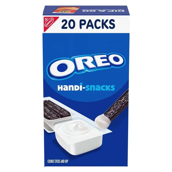 Nabisco Handi-Snacks OREO Cookie Sticks 'N Creme Dip Snack Packs, 20 snack packs
