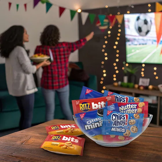 Variety packs served at home