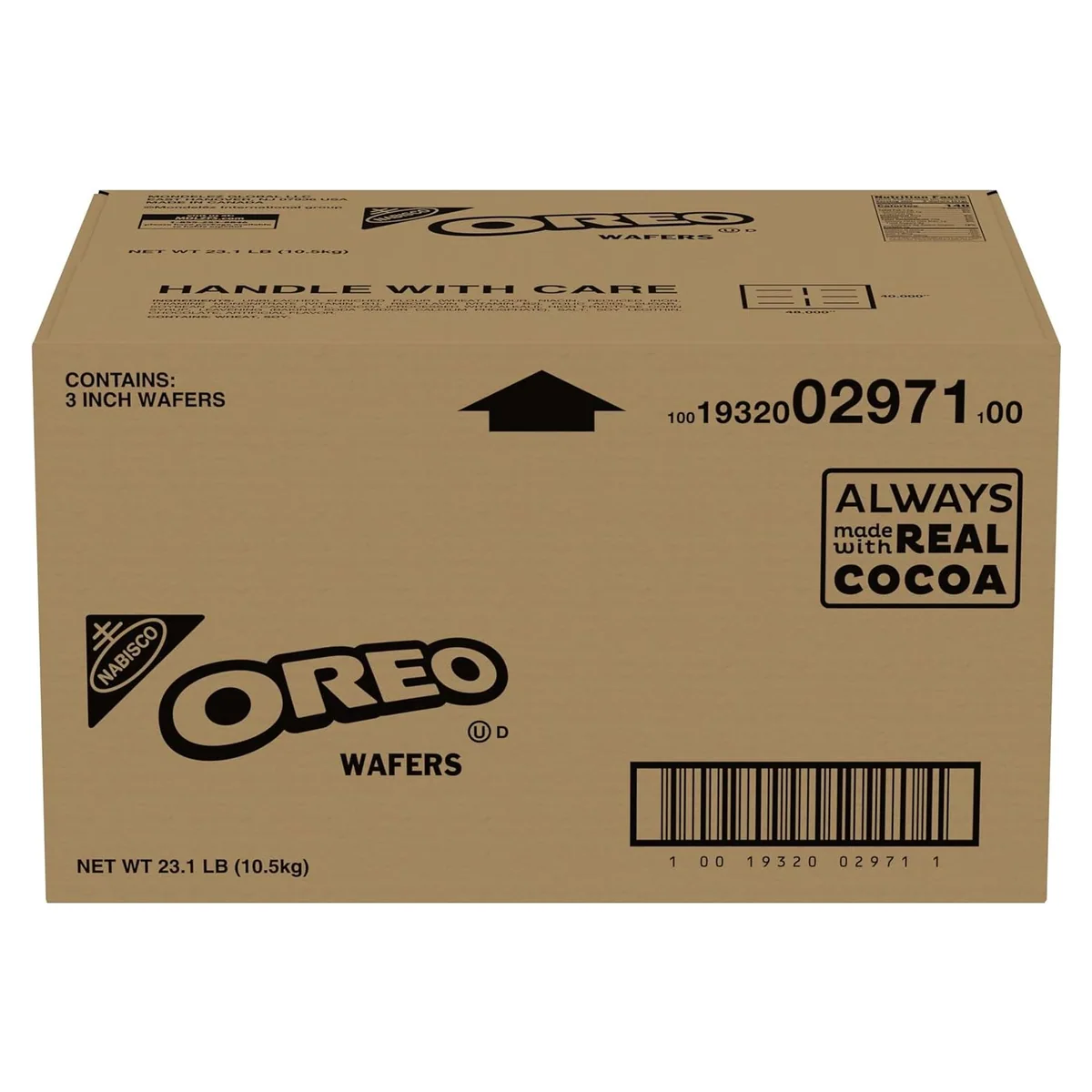 Nabisco OREO 3-inch Chocolate Wafers. 23.1 lb Box, 23.1 lb box, photo 1 of 4