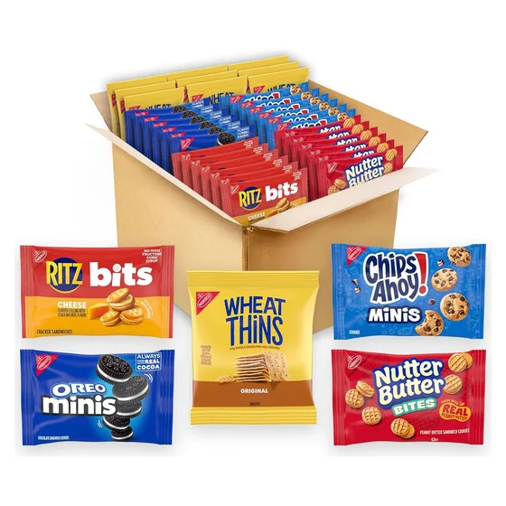 Nabisco Nabisco Cookies & Crackers Variety Pack, 50 snack packs, 5 kinds