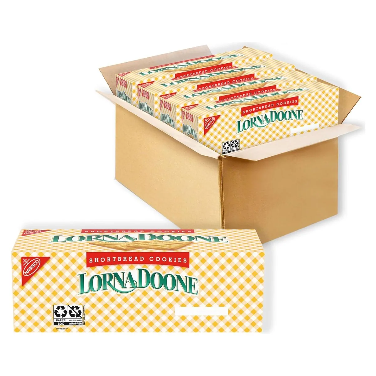 Nabisco Lorna Doone Shortbread Cookies, 120 snack packs in 4 boxes, 4 cookies each, photo 1 of 6